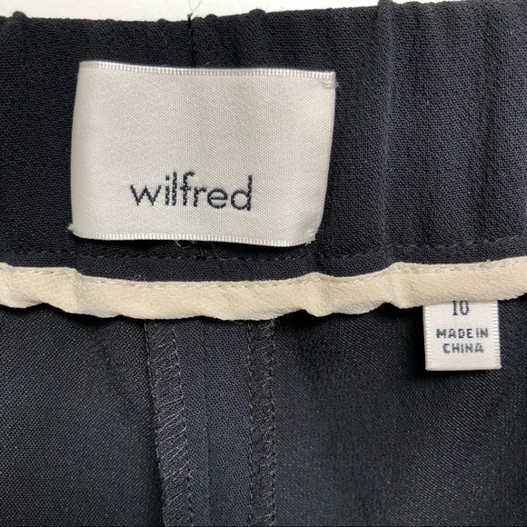 💠 Aritzia Wilfred Darontal Cropped Pants Size 10 - Picture 3 of 7